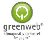 greenweb* klimapositiv gehostet